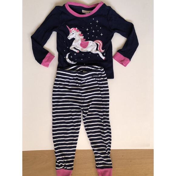 Jojo Maman Bebe Unicorn Two Piece Pajamas - Picture 7 of 7